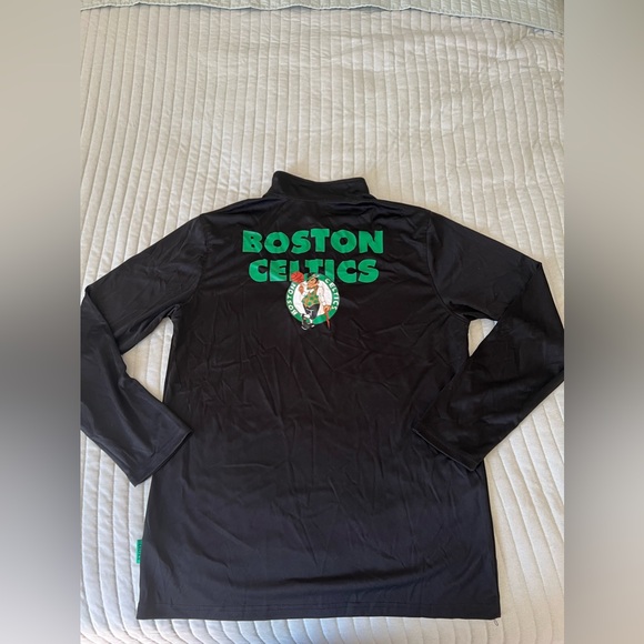 Boston Celtics quarter zip pullover size L - Picture 5 of 6